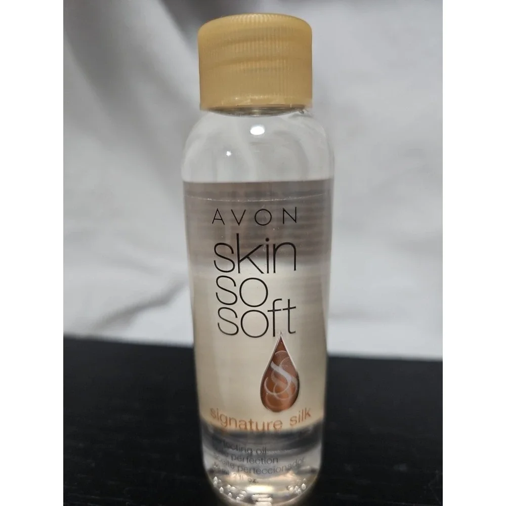 Avon Skin So Soft‎ Signature Silk +argan  Perfecting Oil 2oz